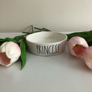 "NEW" Rae Dunn "princess" pet dish
